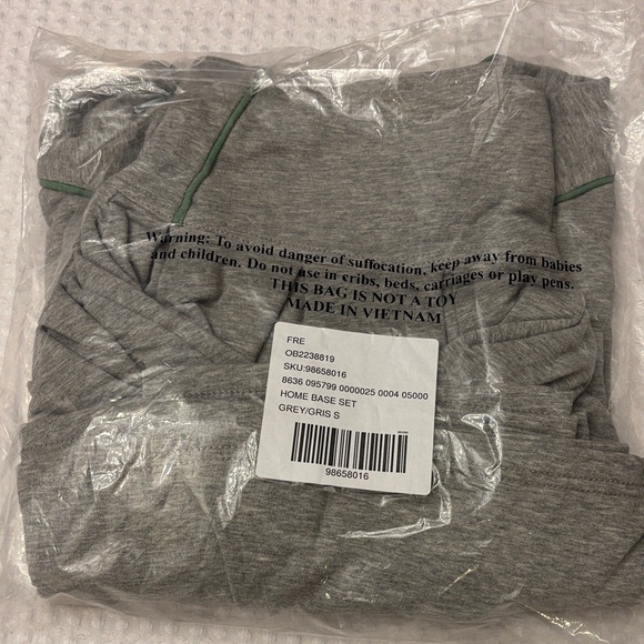 NEW SET! Free People Movement HOME BASE Cap-Sleeve Top Skirt Set GRAY Size SMALL - Picture 14 of 15